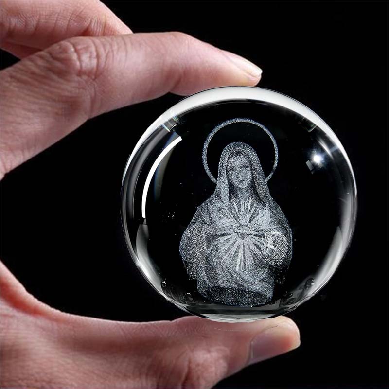 Jesus Glowing Crystal Ball - Image 11