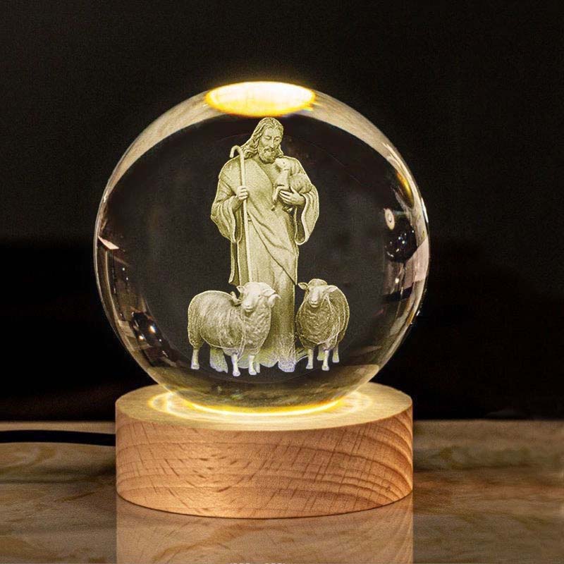 Jesus Glowing Crystal Ball - Image 17