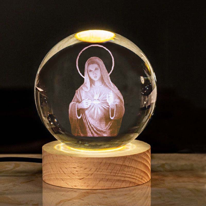 Jesus Glowing Crystal Ball - Image 18