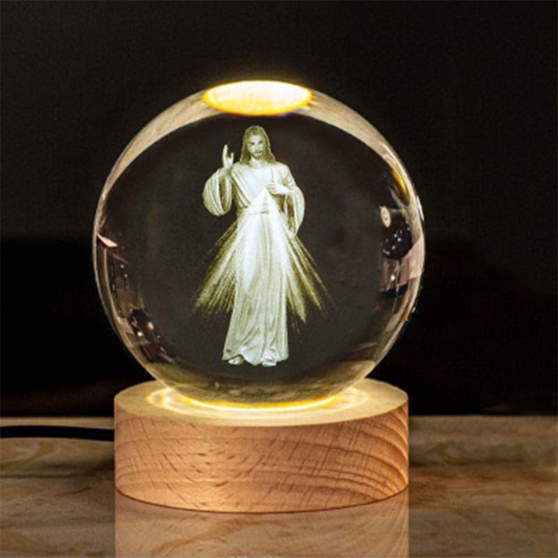 Jesus Glowing Crystal Ball - Image 19