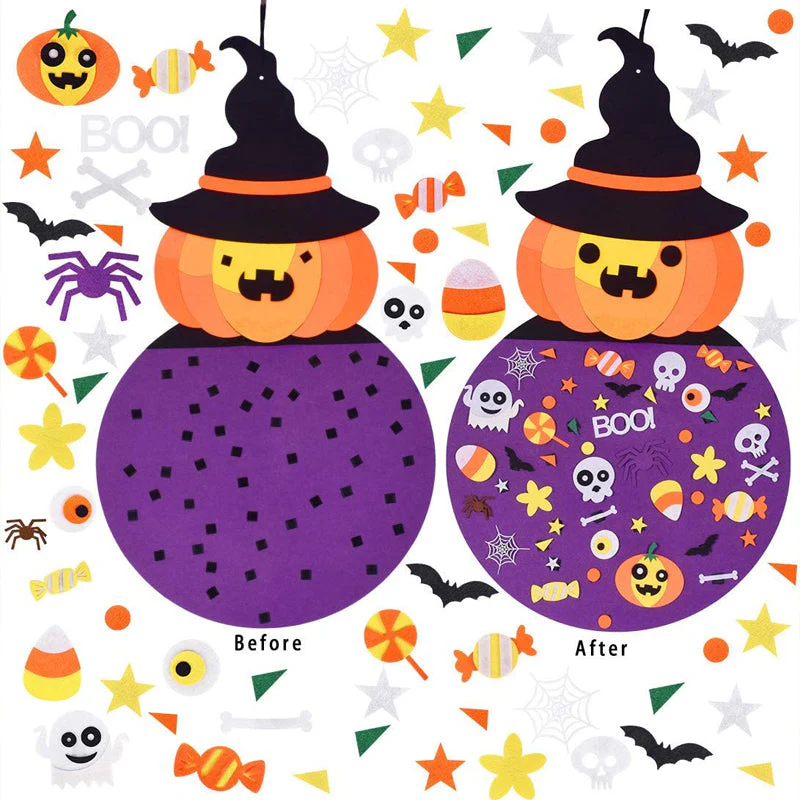 Kids Halloween DIY Felt Craft - Image 5