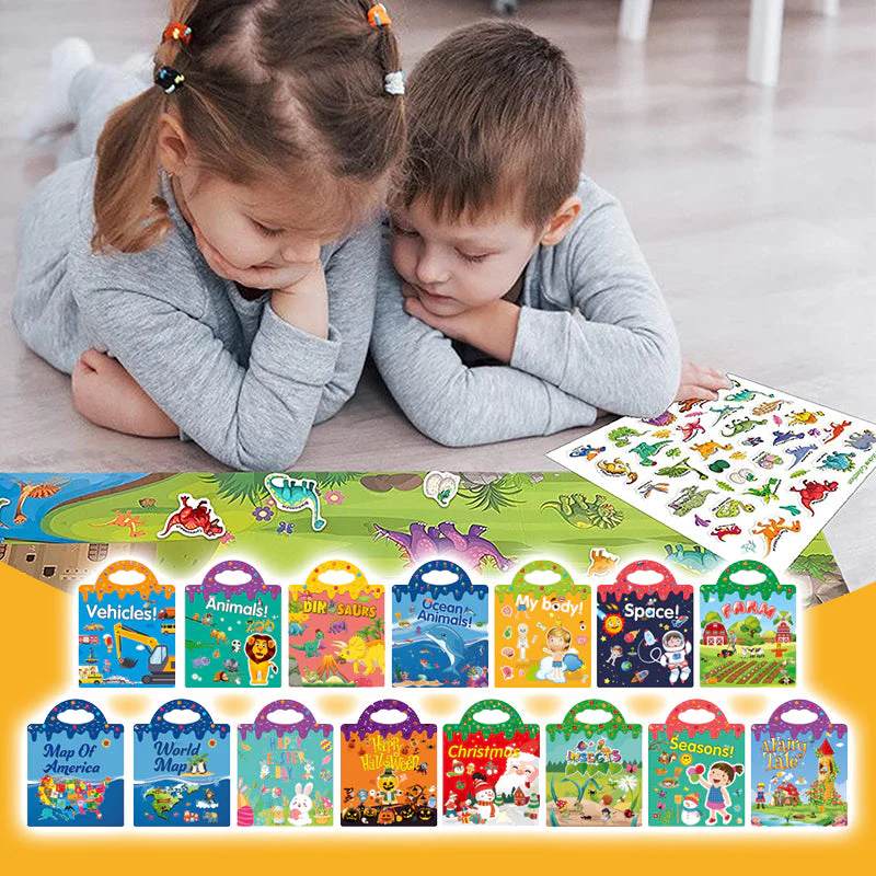 Kids Learning Educational Toy Sticker - Image 3