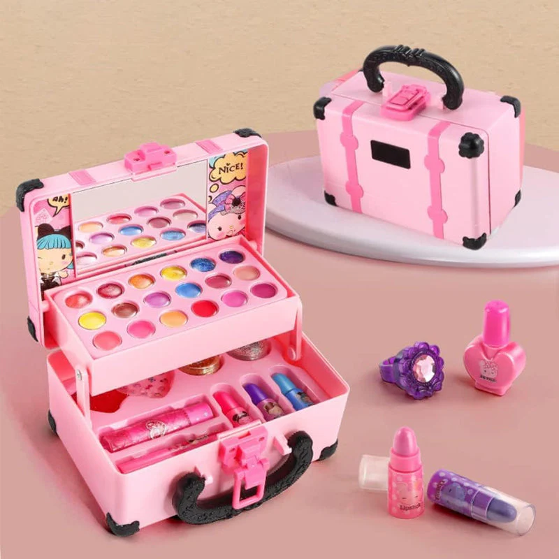 Kids Washable Makeup Beauty Kit - Image 16