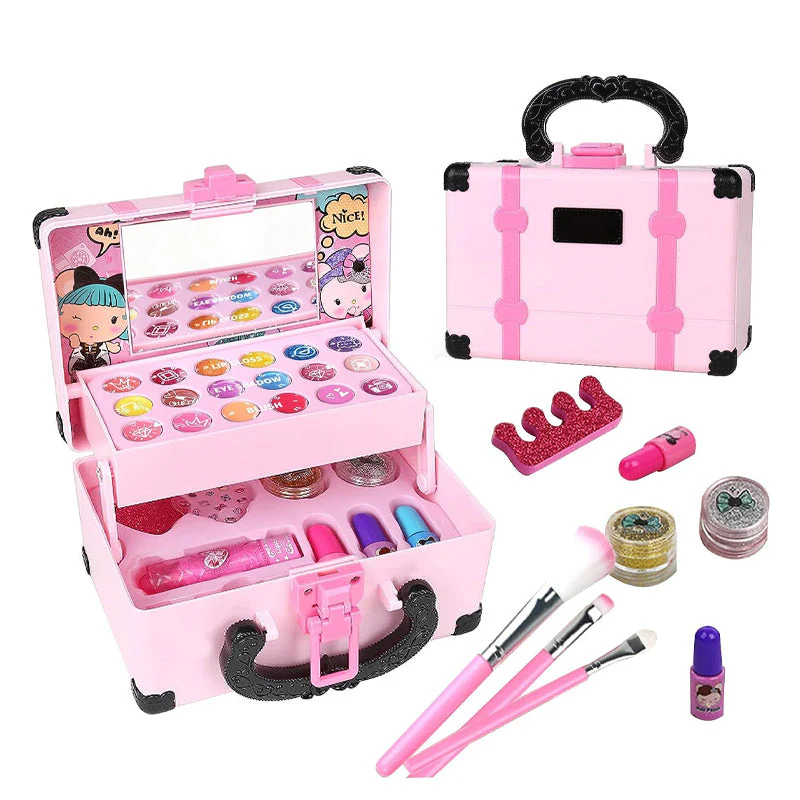 Kids Washable Makeup Beauty Kit - Image 22