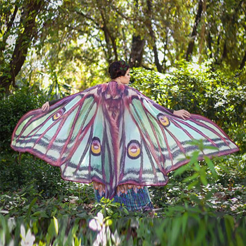 Lady's Butterfly Shawl - Image 21