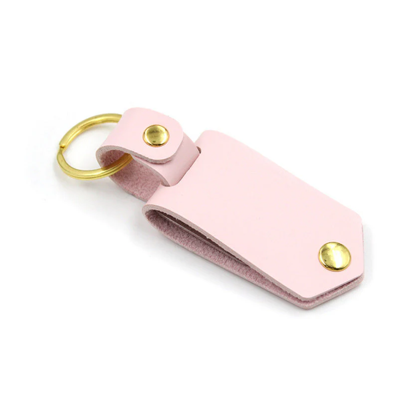 Leather Keyring With Family Photo - Image 6