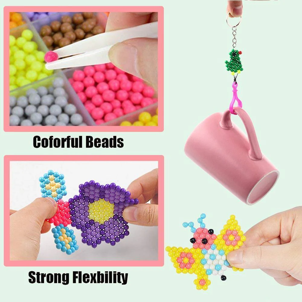 Magic Water Sticky Beads For Kids - Image 7