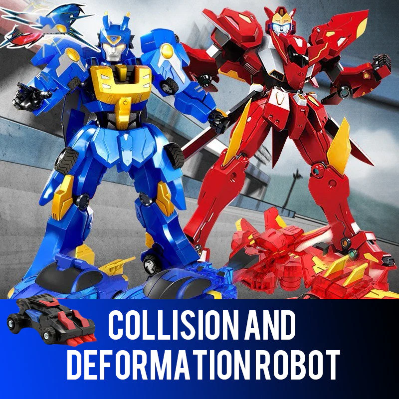 Magnetic Collision Deformation Car Toy - Image 4
