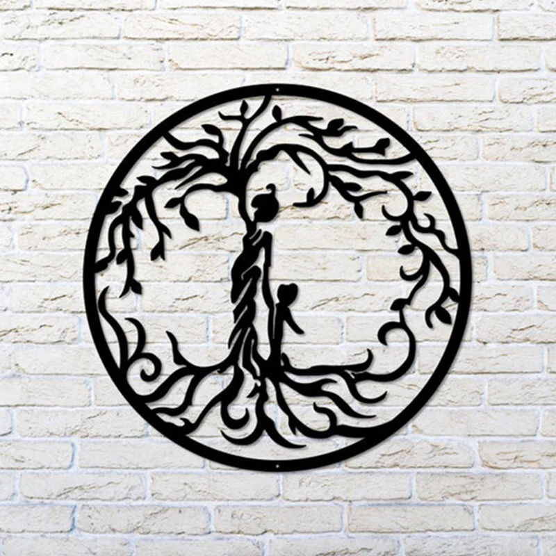 Metal Tree Of Life Wall Decoration - Image 10