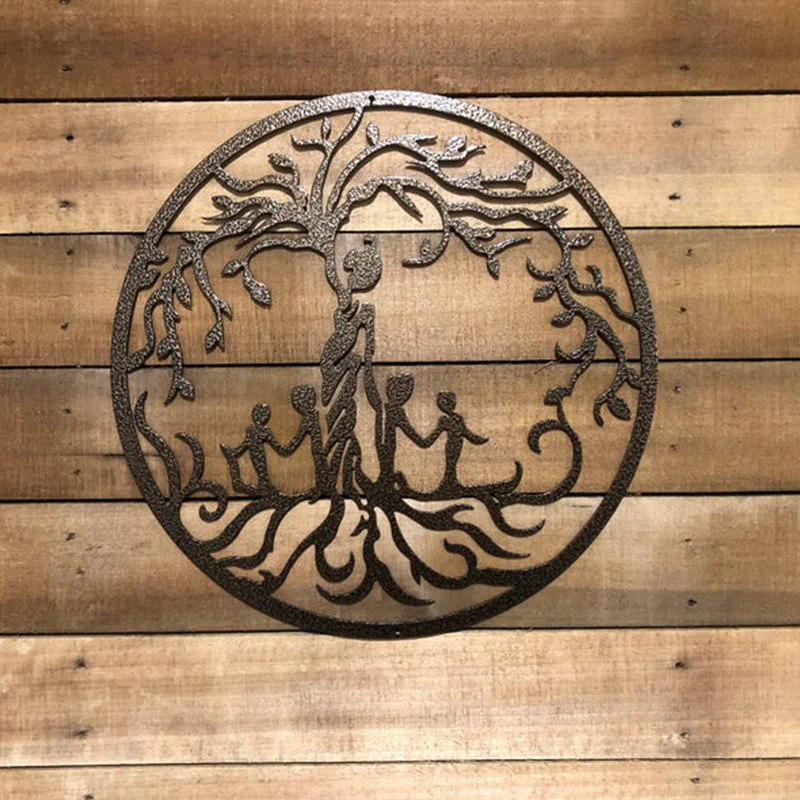 Metal Tree Of Life Wall Decoration - Image 4