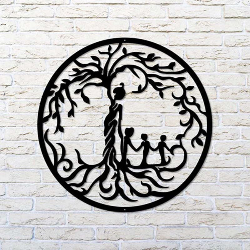 Metal Tree Of Life Wall Decoration - Image 5