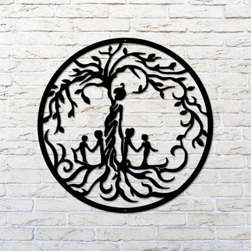 Metal Tree Of Life Wall Decoration - Image 7