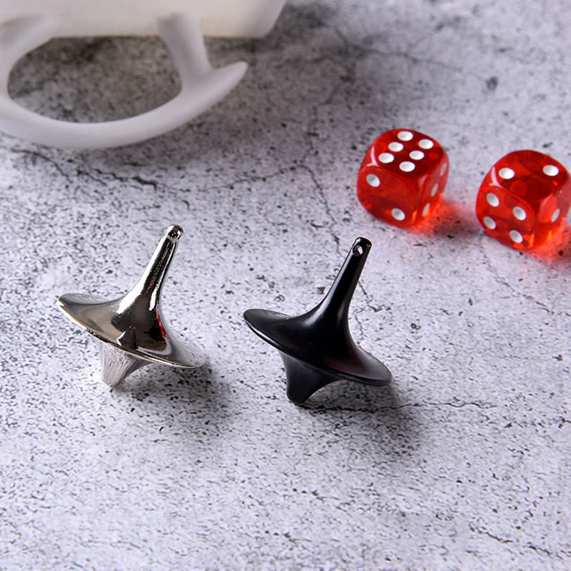 Mini Zinc Alloy Spinning Top - Image 5
