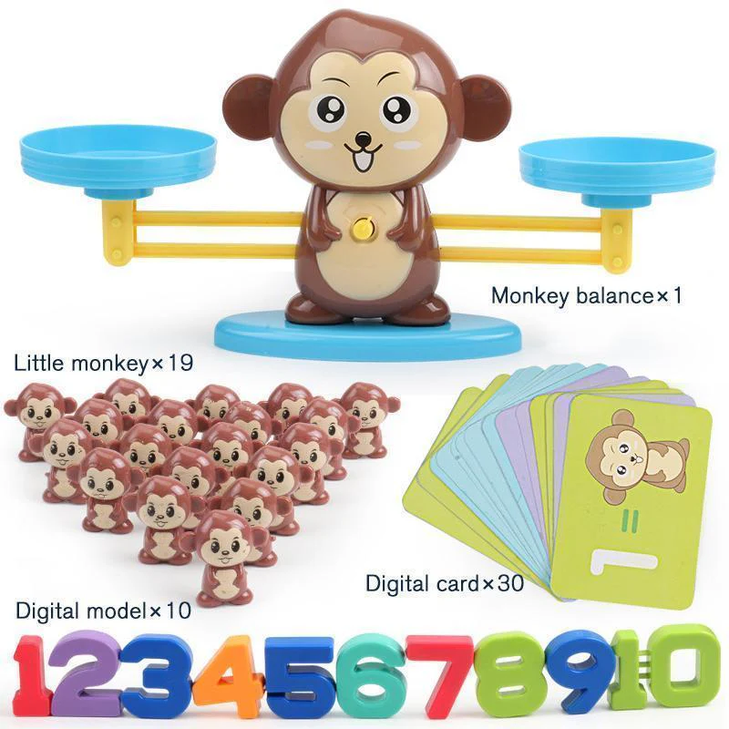 Monkey Balance Cool Math Game for Kids - Image 3