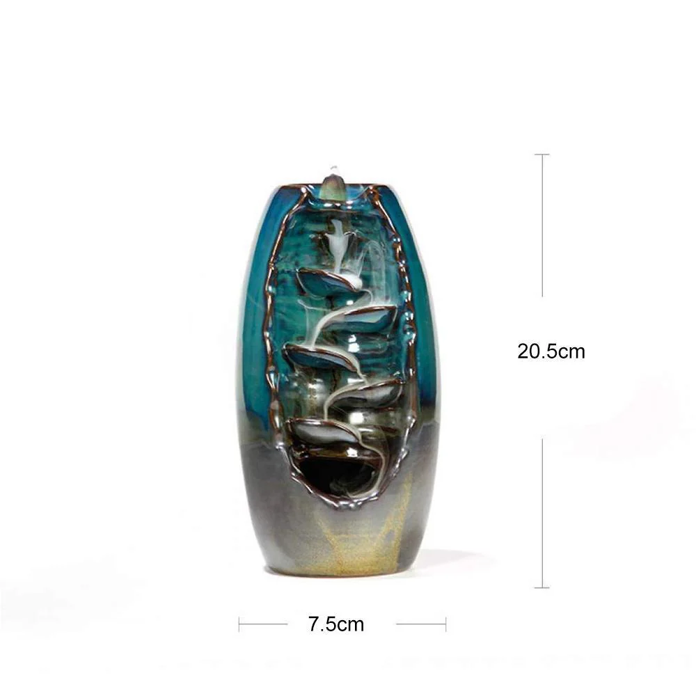 Mountain River Waterfall Back-flow Incense Holder - Image 6