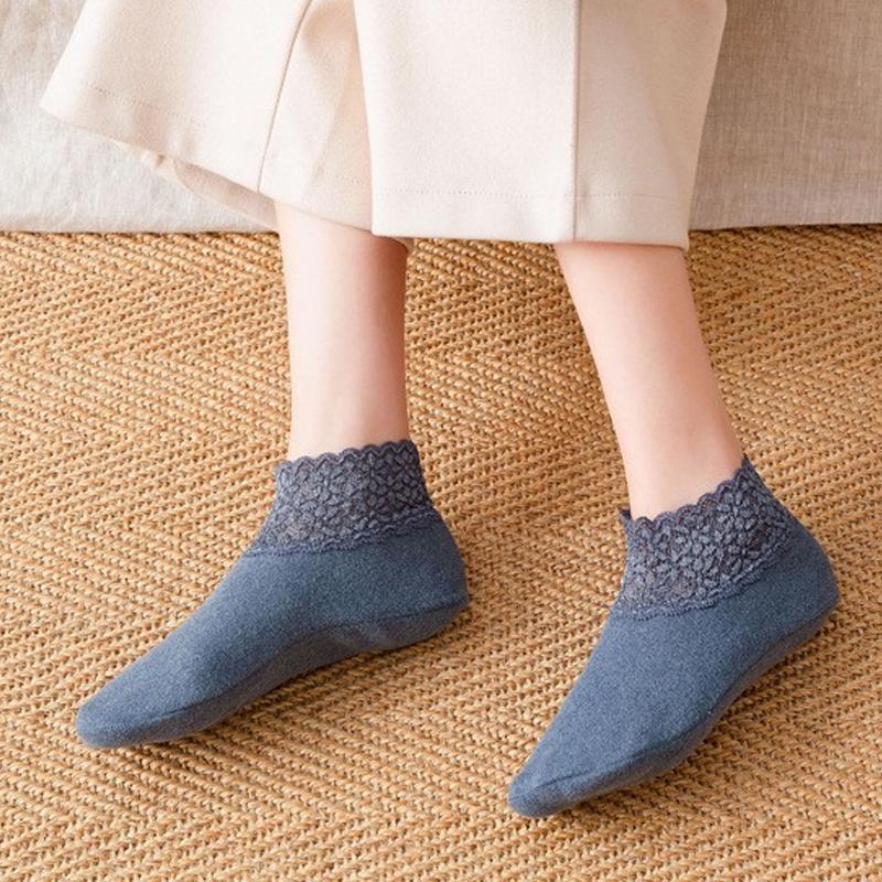 New Fashion Lace Warmer Socks - Image 6