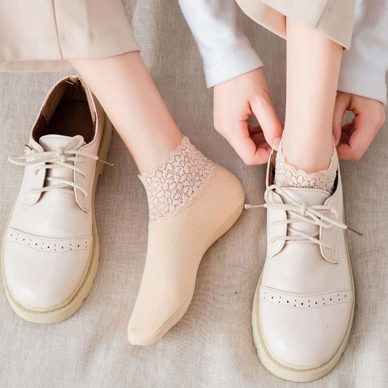 New Fashion Lace Warmer Socks - Image 7