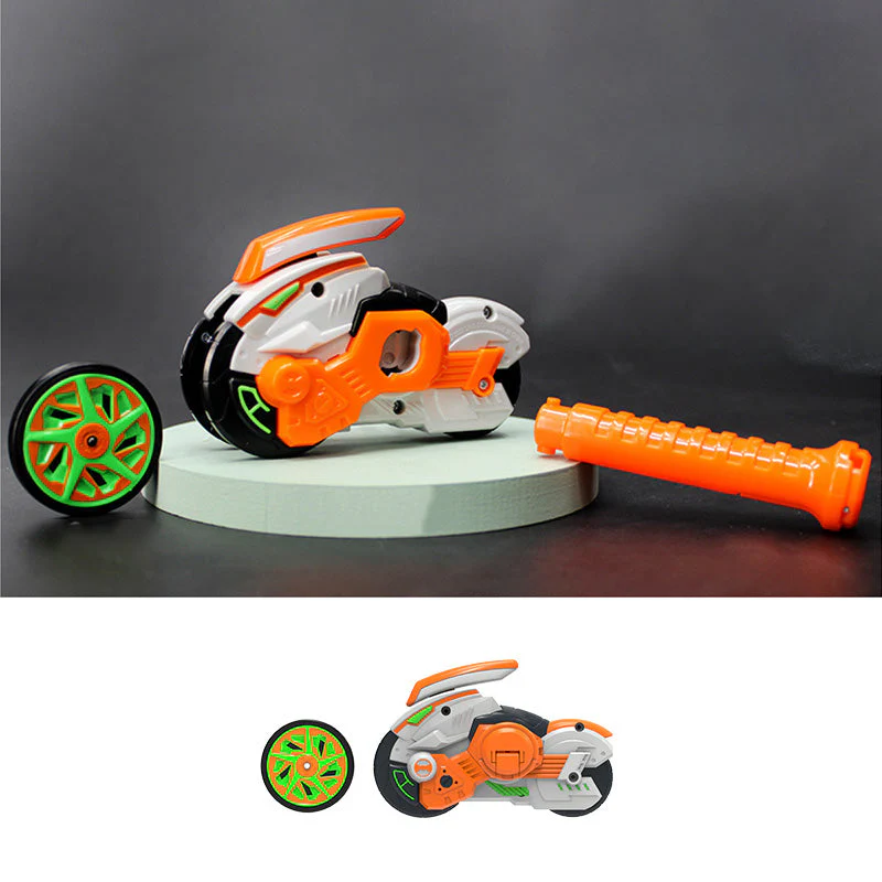 New Motorcycle Wheel Kids Battle Toys - Image 11