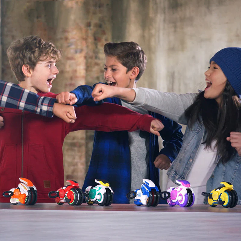 New Motorcycle Wheel Kids Battle Toys - Image 2