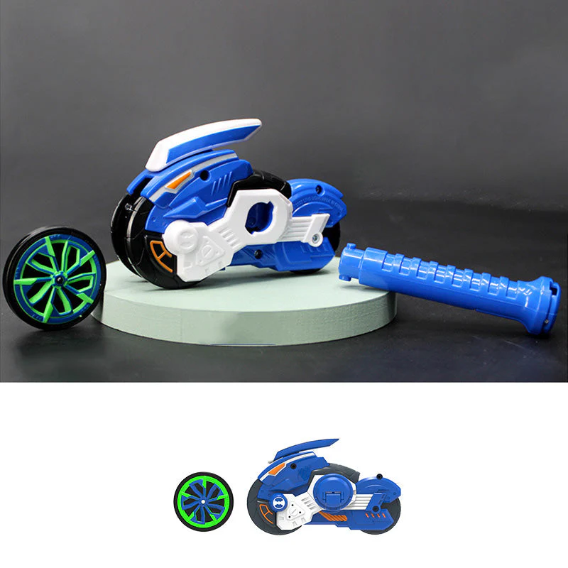New Motorcycle Wheel Kids Battle Toys - Image 7