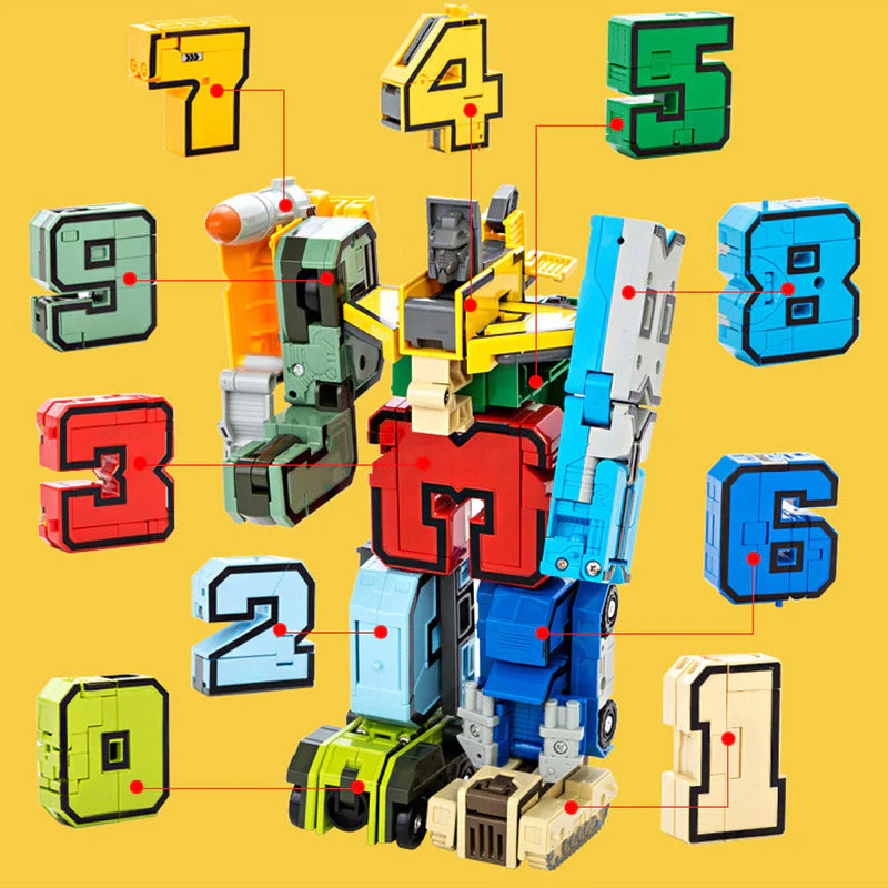 Number Learning Deformation Robot - Image 3