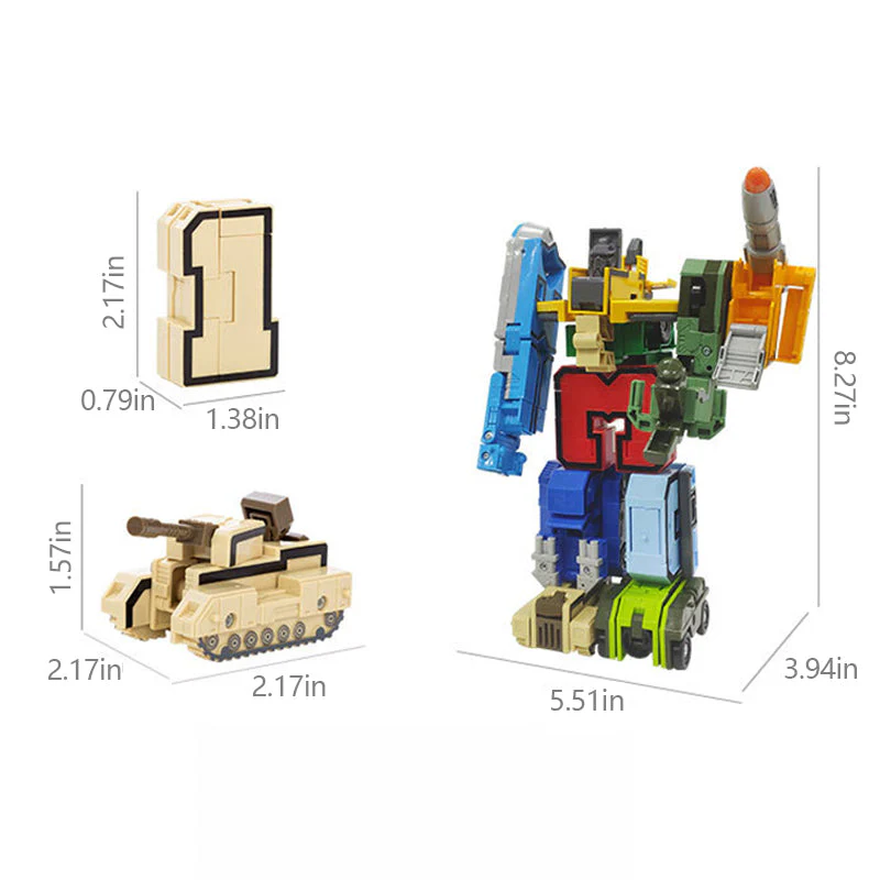 Number Learning Deformation Robot - Image 9
