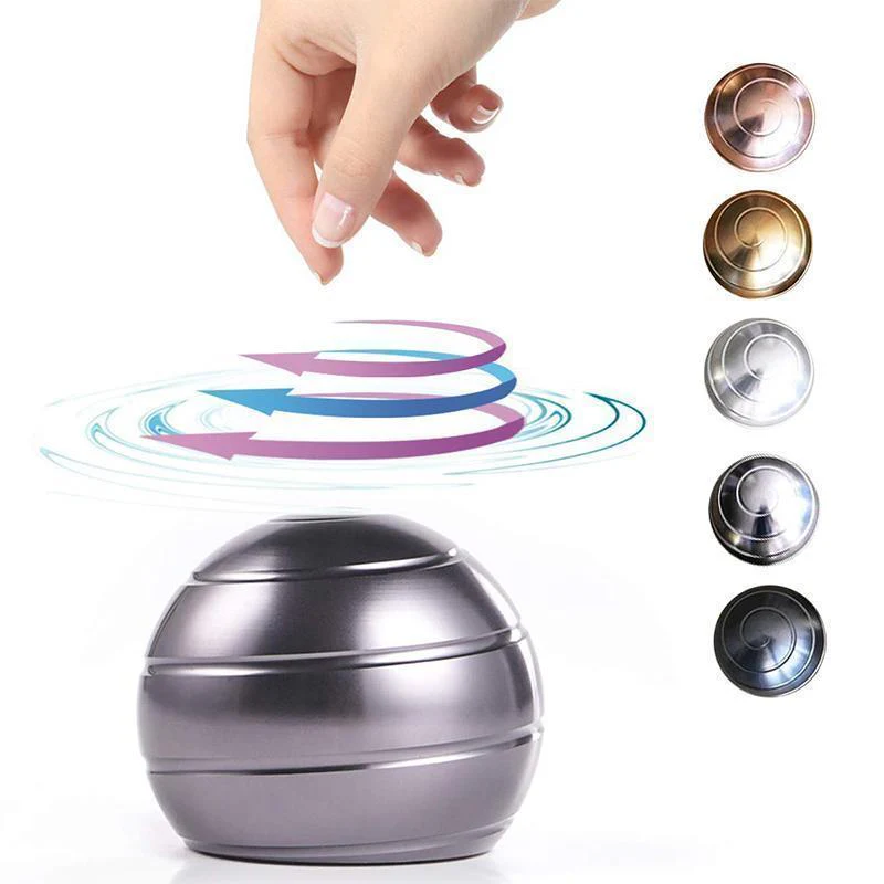 Office Stress Relief Visual Illusion Metal Gyro - Image 2