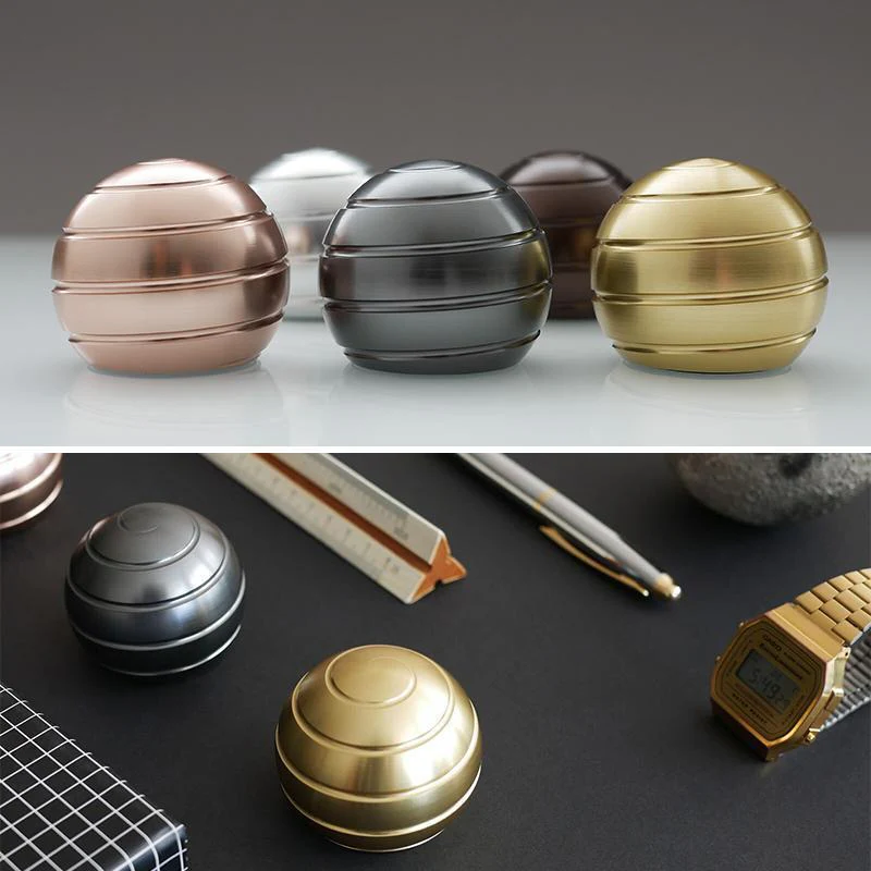 Office Stress Relief Visual Illusion Metal Gyro - Image 5
