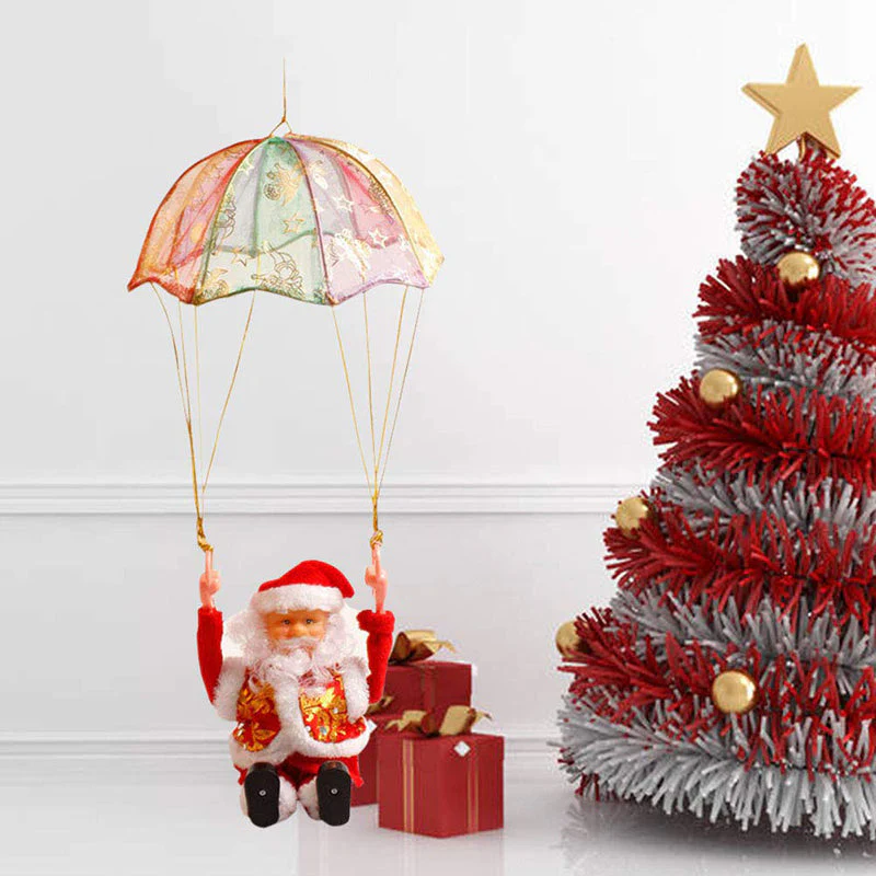 Parachute Santa- Christmas decoration - Image 2