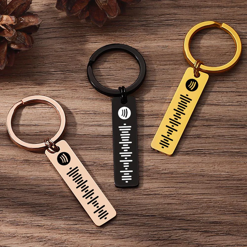 Personalized Music Keychain - Image 2