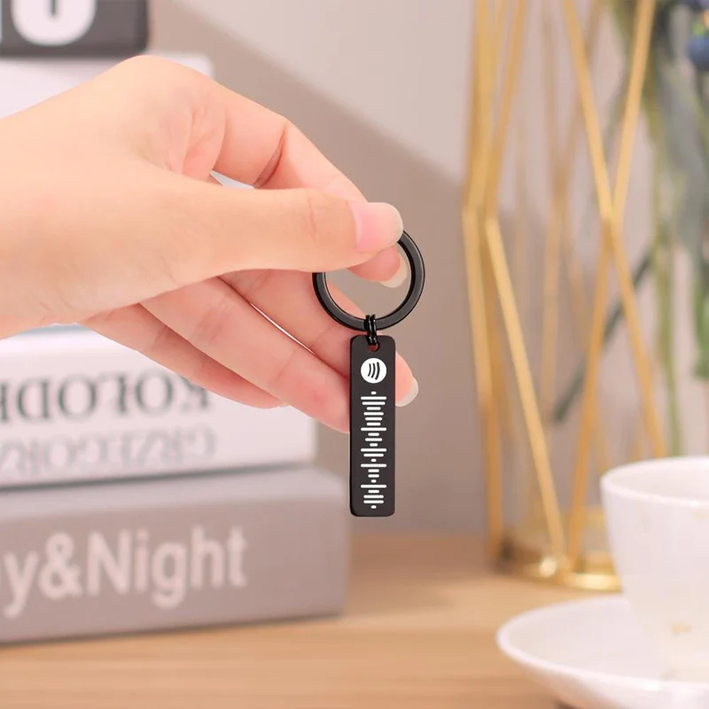 Personalized Music Keychain - Image 4