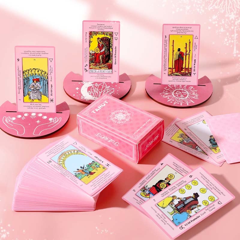 Pink Tarot Cards Deck Set - Image 10