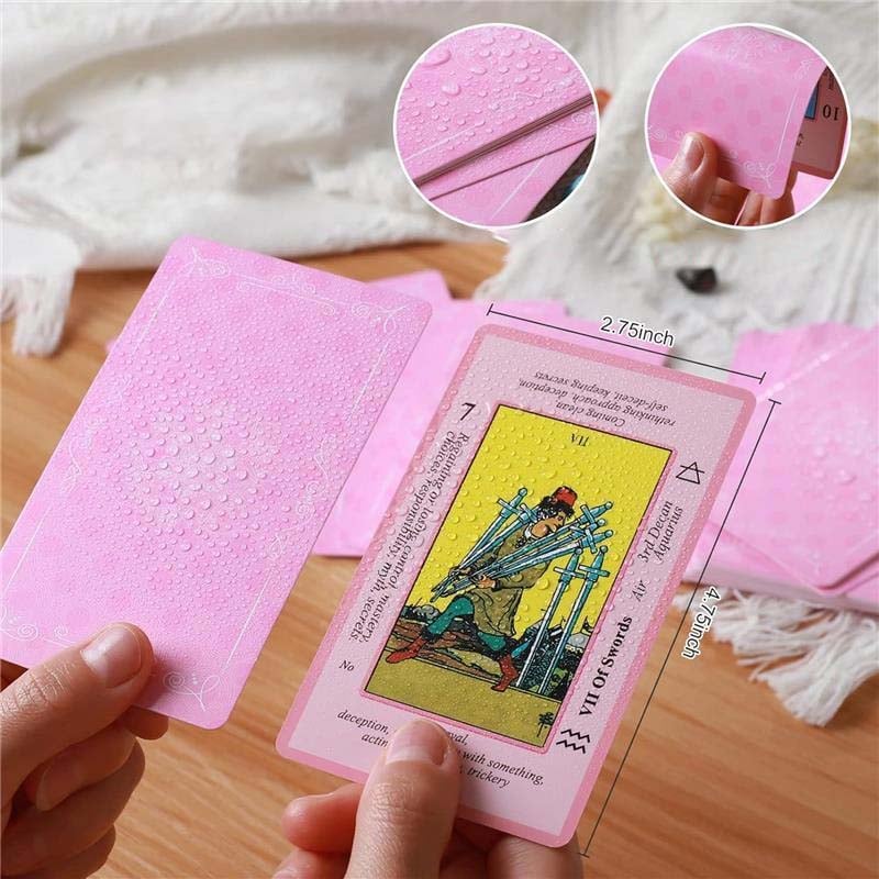 Pink Tarot Cards Deck Set - Image 11