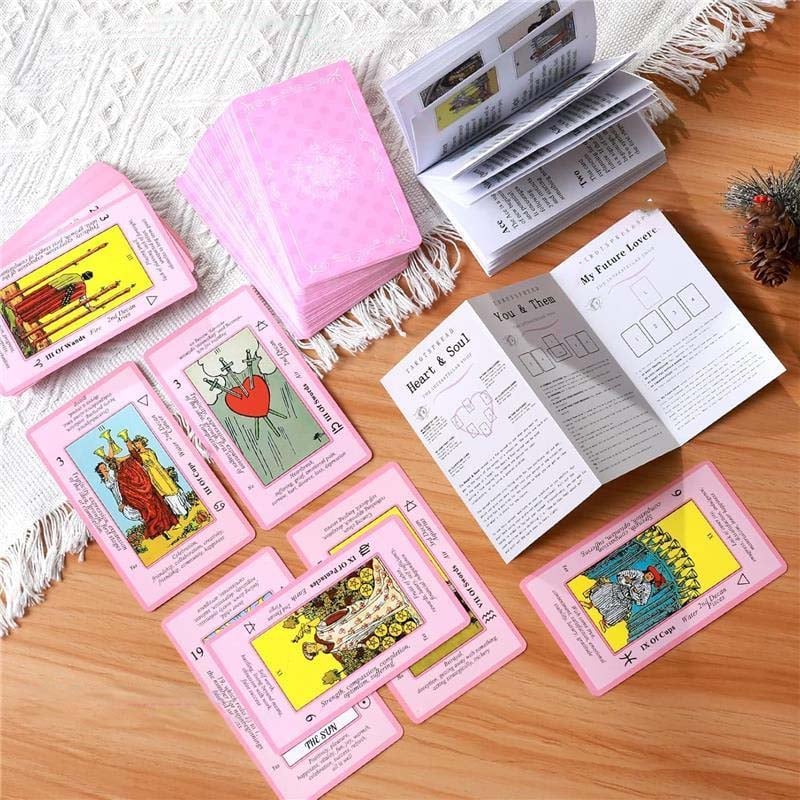 Pink Tarot Cards Deck Set - Image 5
