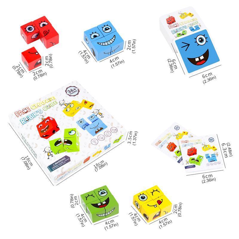 Puzzle Building Cubes - Image 8