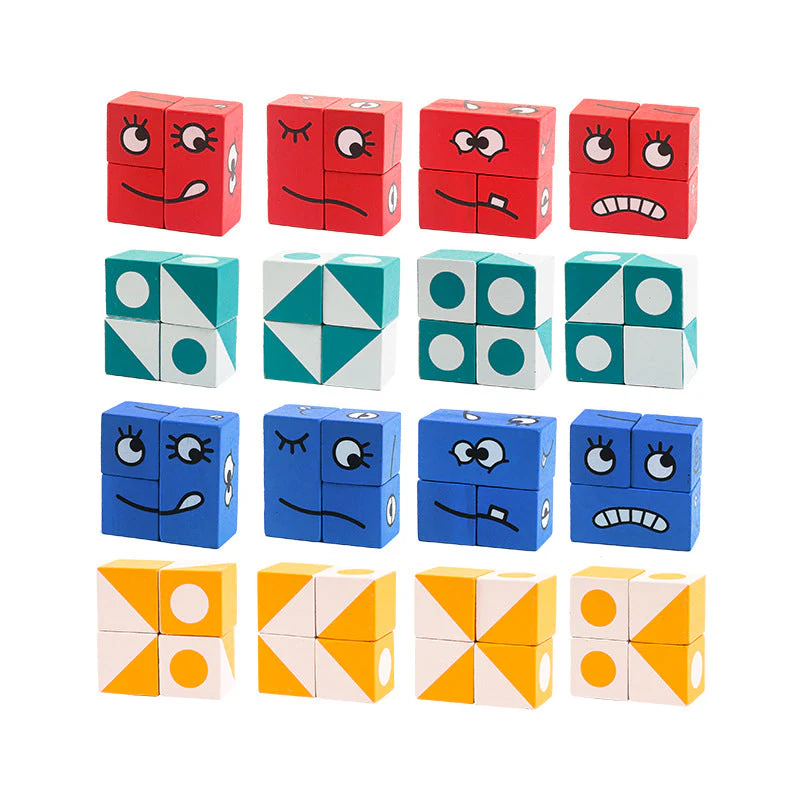 Puzzle Building Cubes - Image 3