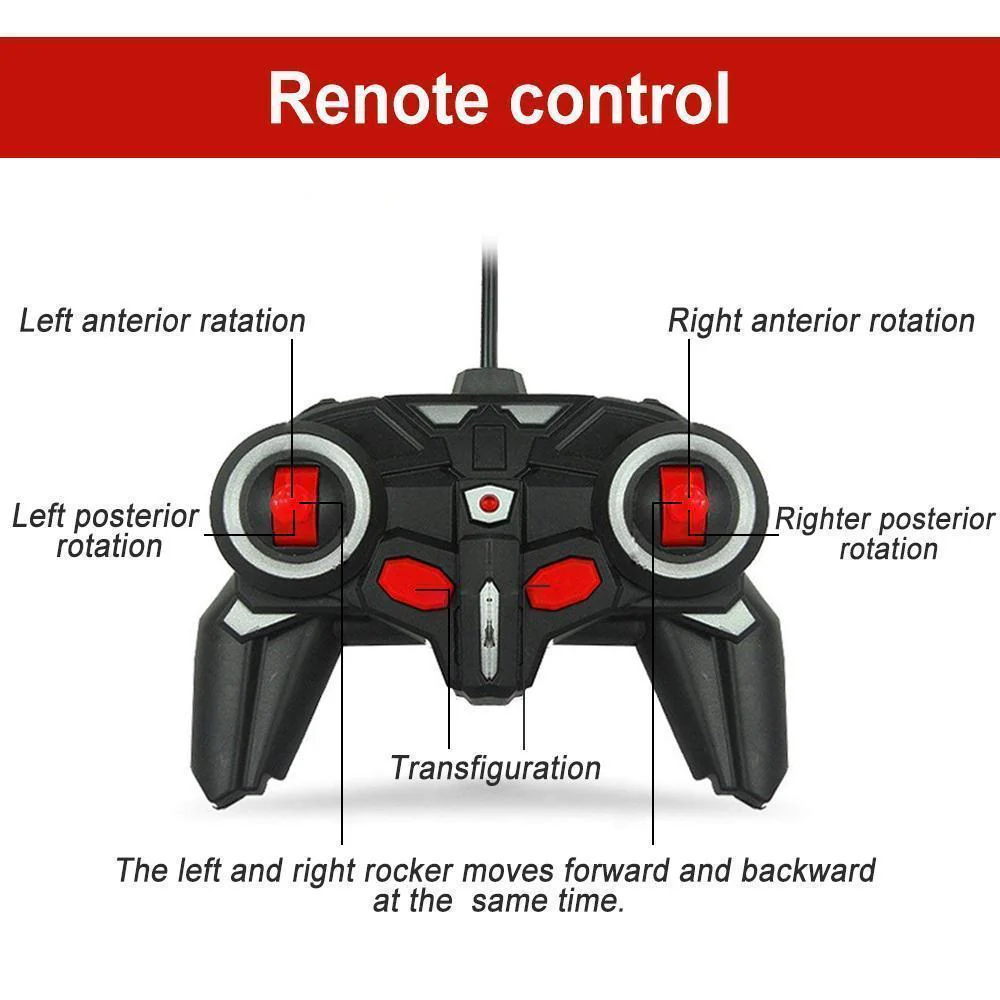 Remote Control Transforming Robot Car - Image 3