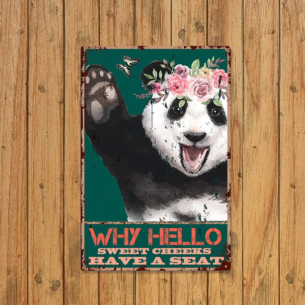 Retro Style Decorative Iron Painting - Image 41