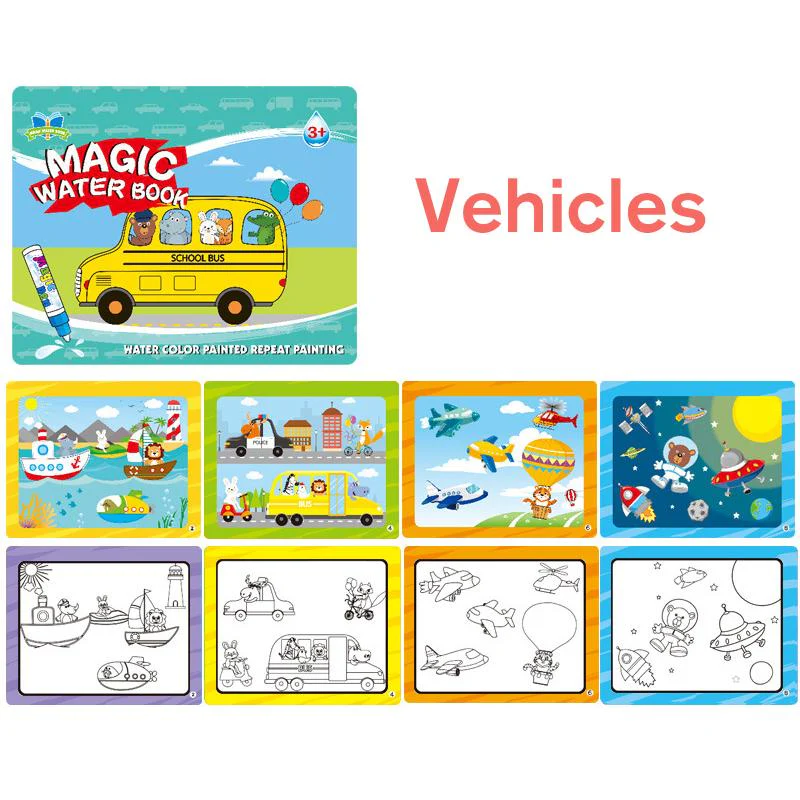 Reusable Water-Painting Books - Image 10