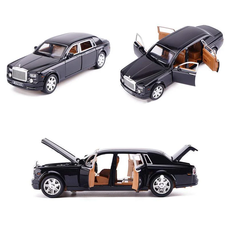 Rolls Royce Phantom Alloy Diecast Car Model - Image 7