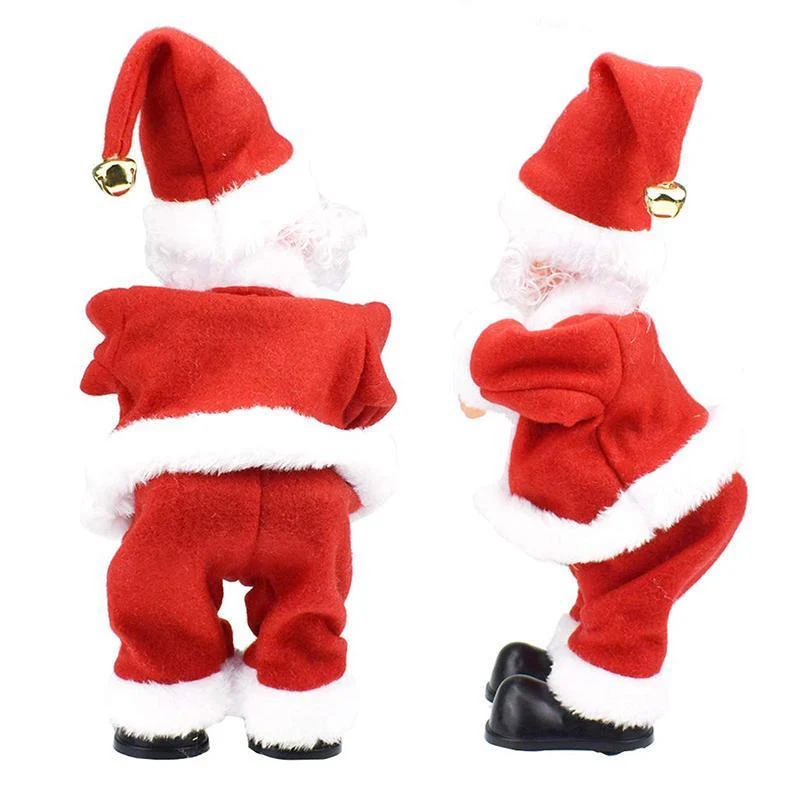 Santa Claus doll shaking the hips，Chimney Climbing Santa Claus，Santa Claus Riding An Electric Reindeer - Image 7