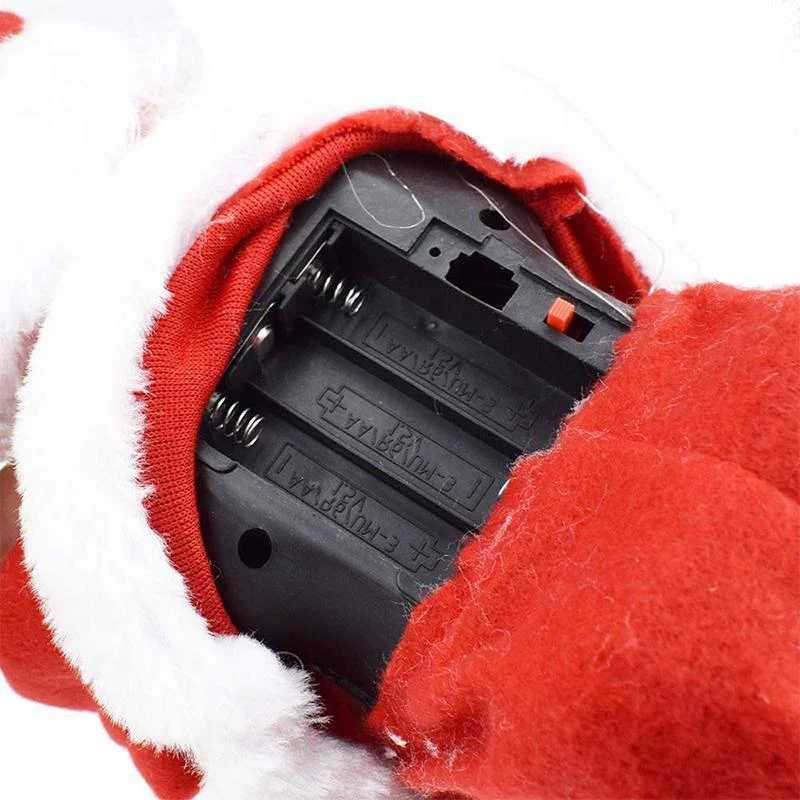 Santa Claus doll shaking the hips，Chimney Climbing Santa Claus，Santa Claus Riding An Electric Reindeer - Image 9