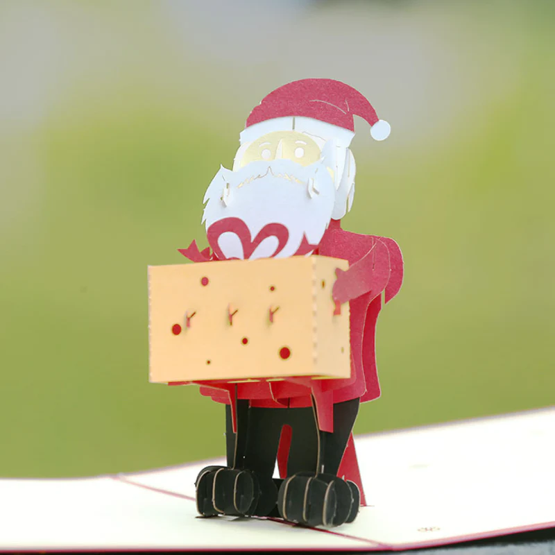 Santa Clause Pop Up Card - Image 2