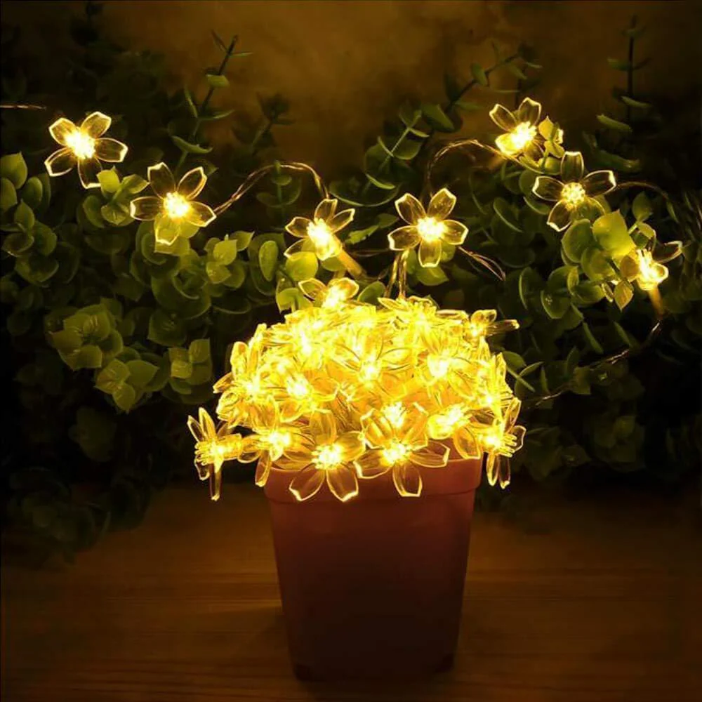 Solar Flower Strings Lights - Image 10