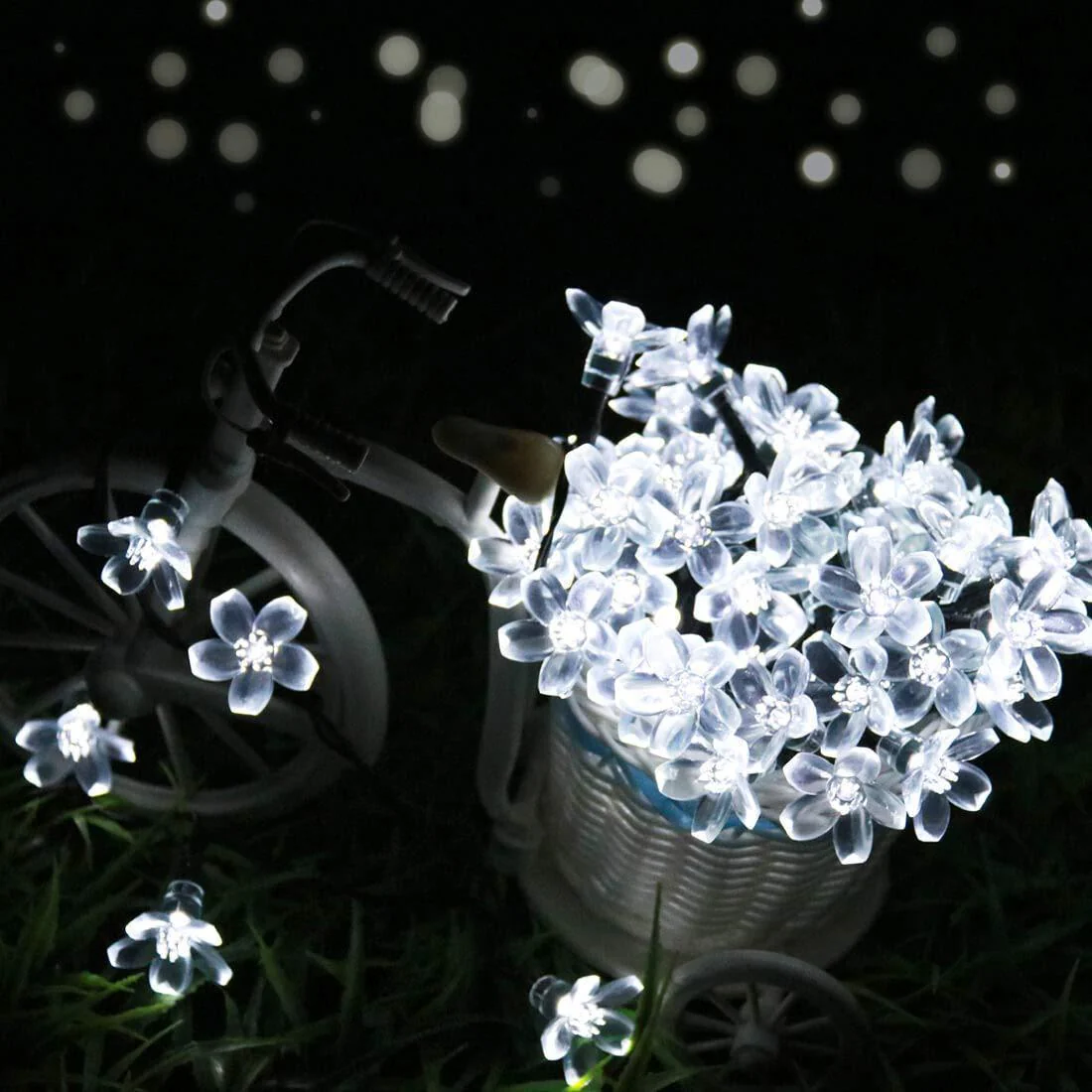 Solar Flower Strings Lights - Image 12