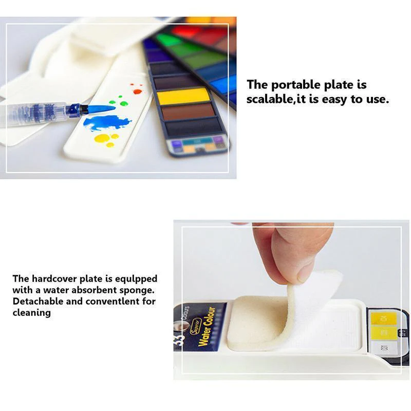 Solid Gouache Pigment Palette - let your creativity speak! - Image 3