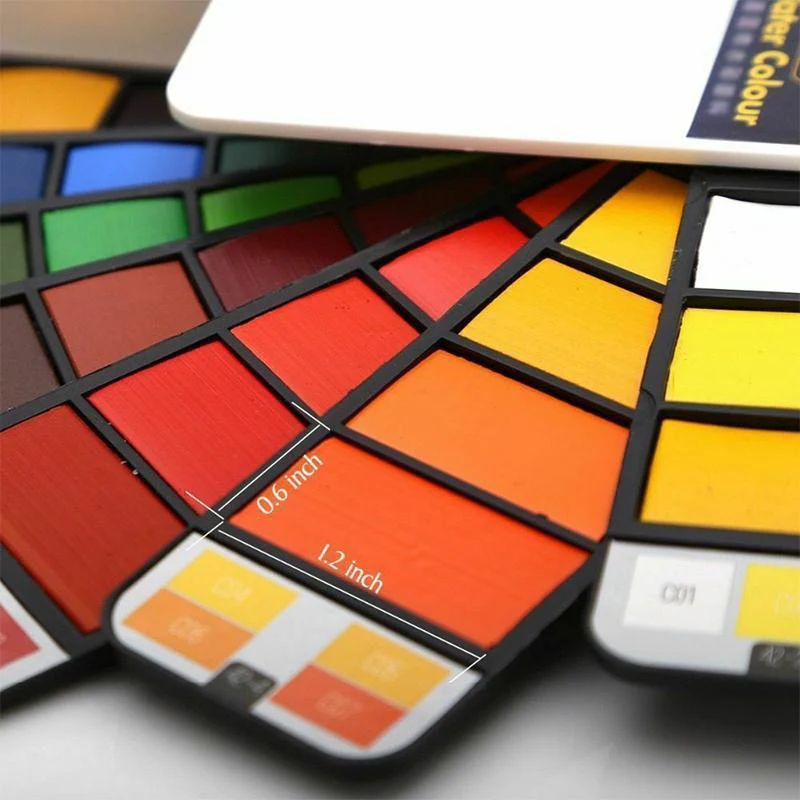 Solid Gouache Pigment Palette - let your creativity speak! - Image 5