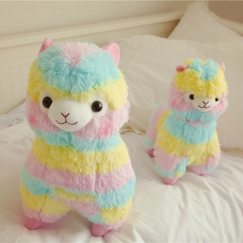 Stuffed Doll - Rainbow Alpaca - Image 5