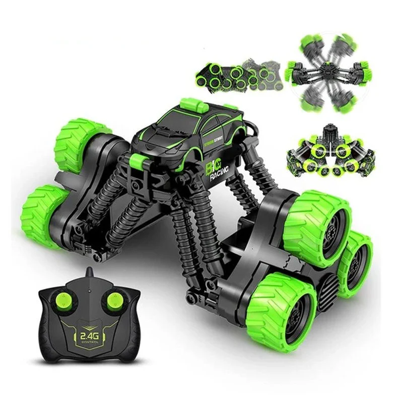 Stunt Car Rock Crawler Remote Control Electric Toy - Image 2