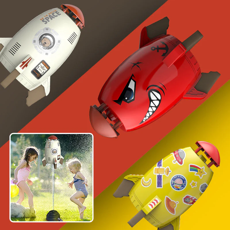 Summer Toy Outdoor Yard Rocket Sprinkler - Image 8